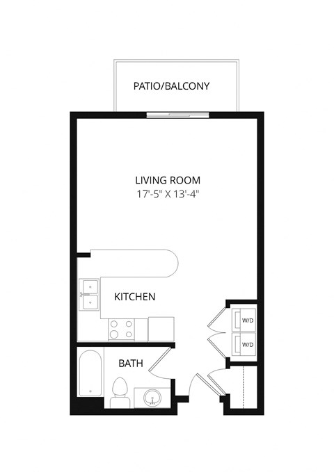 bedroom floor plan | apartments for rent in brookhaven ga | the mille brook